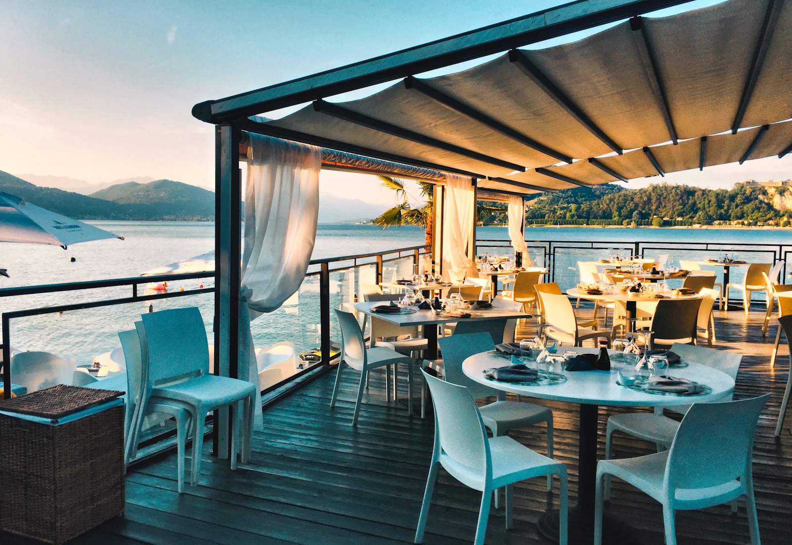 Waterfront dining at an X Management venue